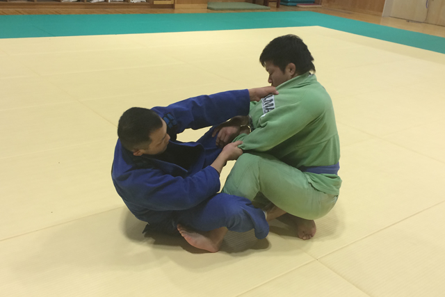 成田でグレイシー柔術